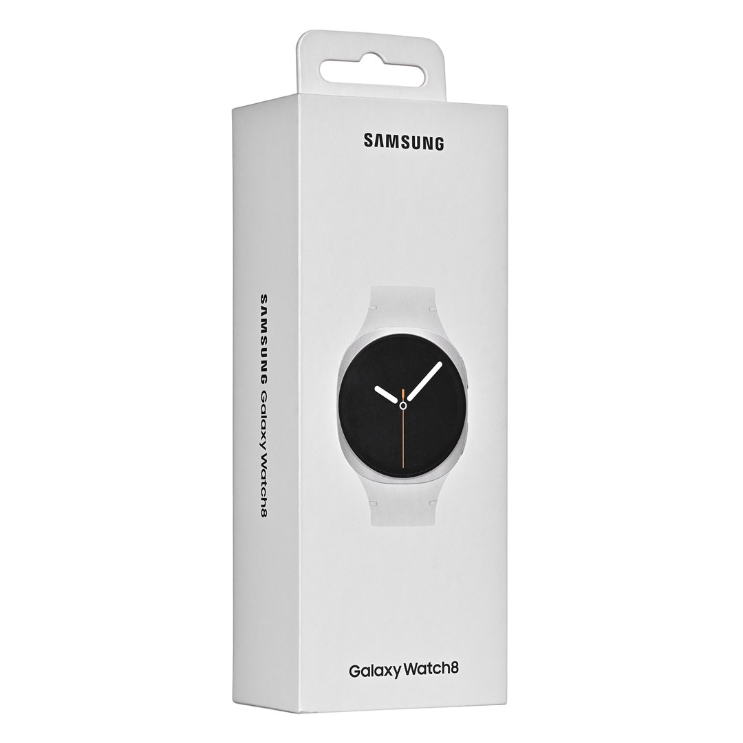 Samsung Galaxy Watch 8 3.81 cm (1.5") AMOLED 44 mm Digital 480 x 480 pixels Touchscreen Silver Wi-Fi GPS (satellite) Samsung Galaxy Watch 8 3.81 cm (1.5") AMOLED 44 mm Digital 480 x 480 pixels Touchscreen Silver Wi-Fi GPS (satellite)