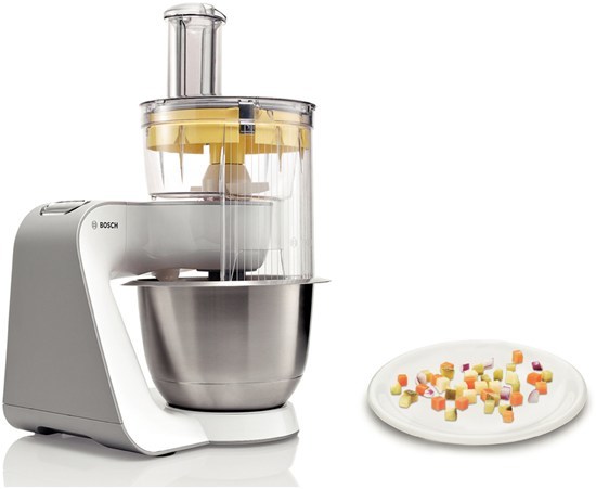 Bosch Styline food processor 900 W 3.9 L Stainless steel, White Bosch Styline food processor 900 W 3.9 L Stainless steel, White