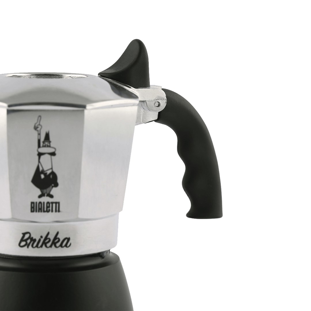 Bialetti Brikka Moka pot 0.17 L Black, Stainless steel Bialetti Brikka Moka pot 0.17 L Black, Stainless steel