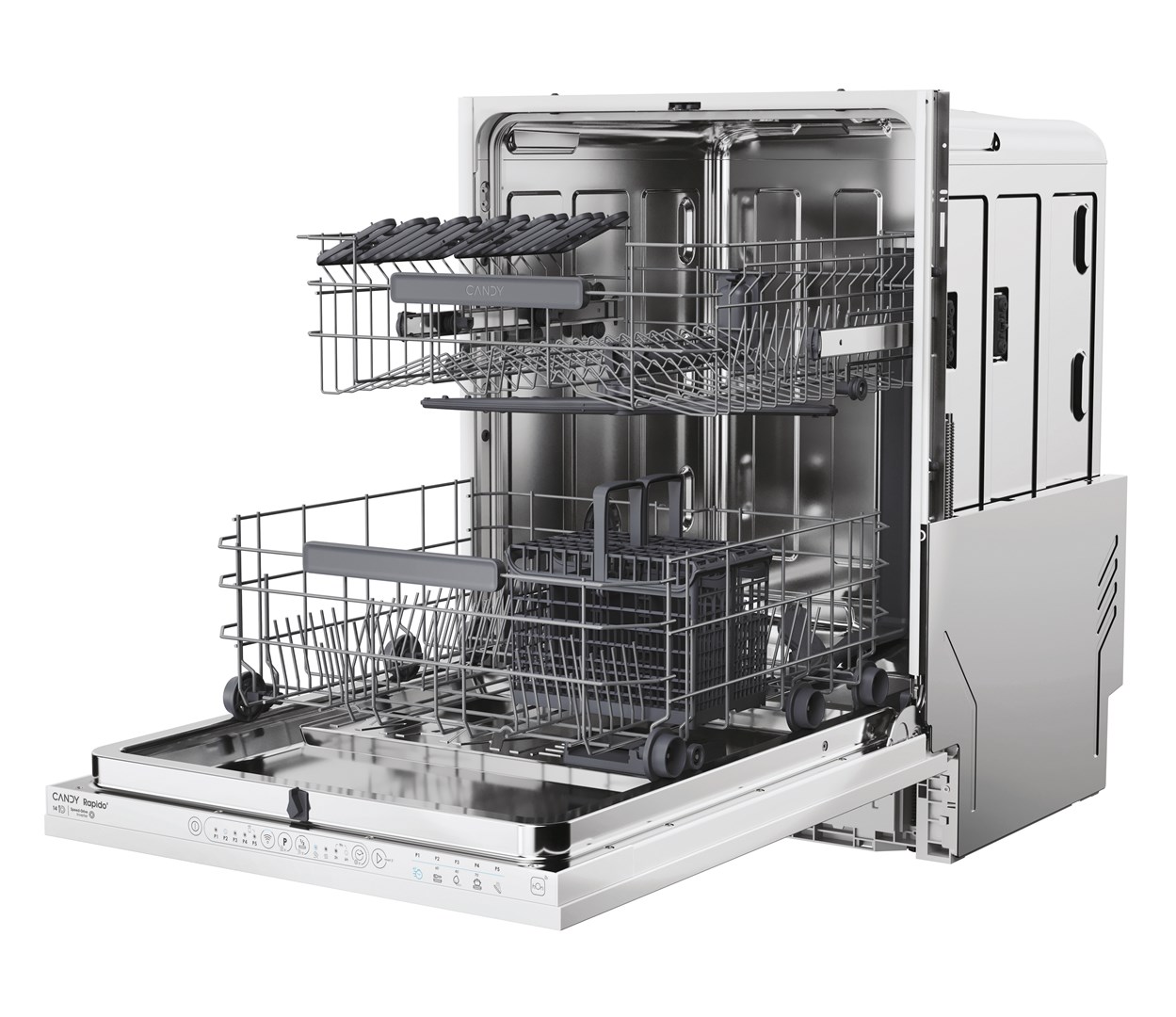 Candy RapidÓ CS 4E7L0W Fully built-in 14 place settings E Candy RapidÓ CS 4E7L0W Fully built-in 14 place settings E