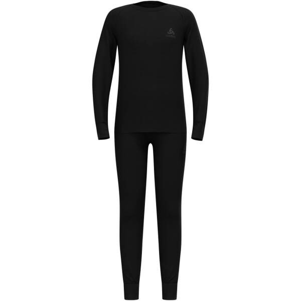 Odlo Set long MERINO 200 KIDS children's underwear set, size 116 cm, black Odlo Set long MERINO 200 KIDS children's underwear set, size 116 cm, black
