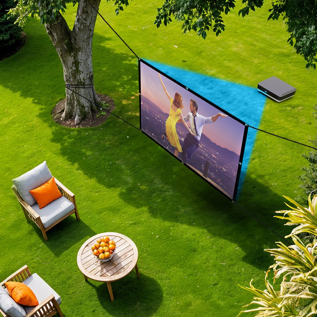 Maclean projection screen, 150", 300x220cm, 25mm 4:3 border, tension hooks, MC-168 Maclean projection screen, 150", 300x220cm, 25mm 4:3 border, tension hooks, MC-168