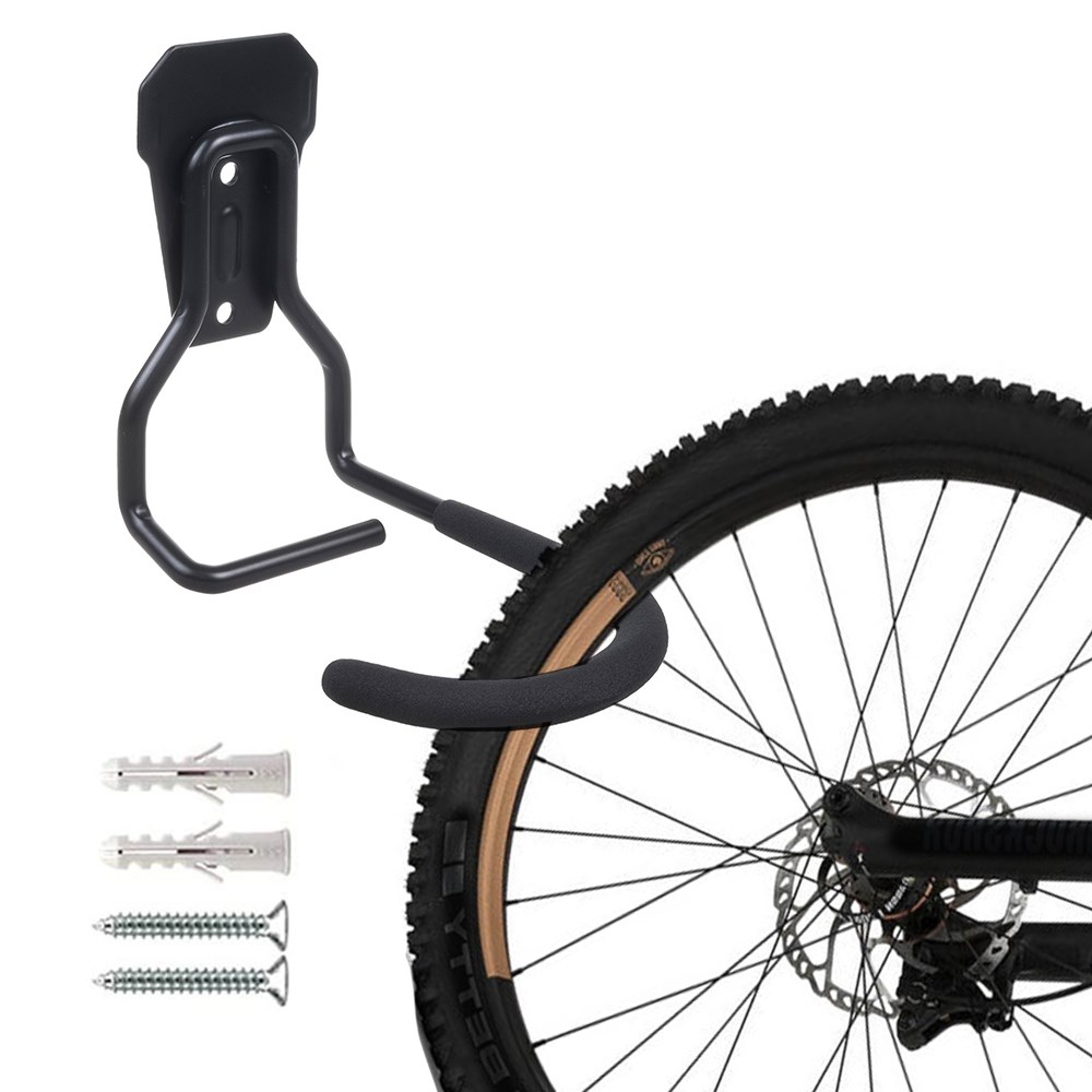 Maclean Bicycle Stand Bike Wall Mount Holder Vertical Steel Storage Hook 20kg Garage Maclean Bicycle Stand Bike Wall Mount Holder Vertical Steel Storage Hook 20kg Garage