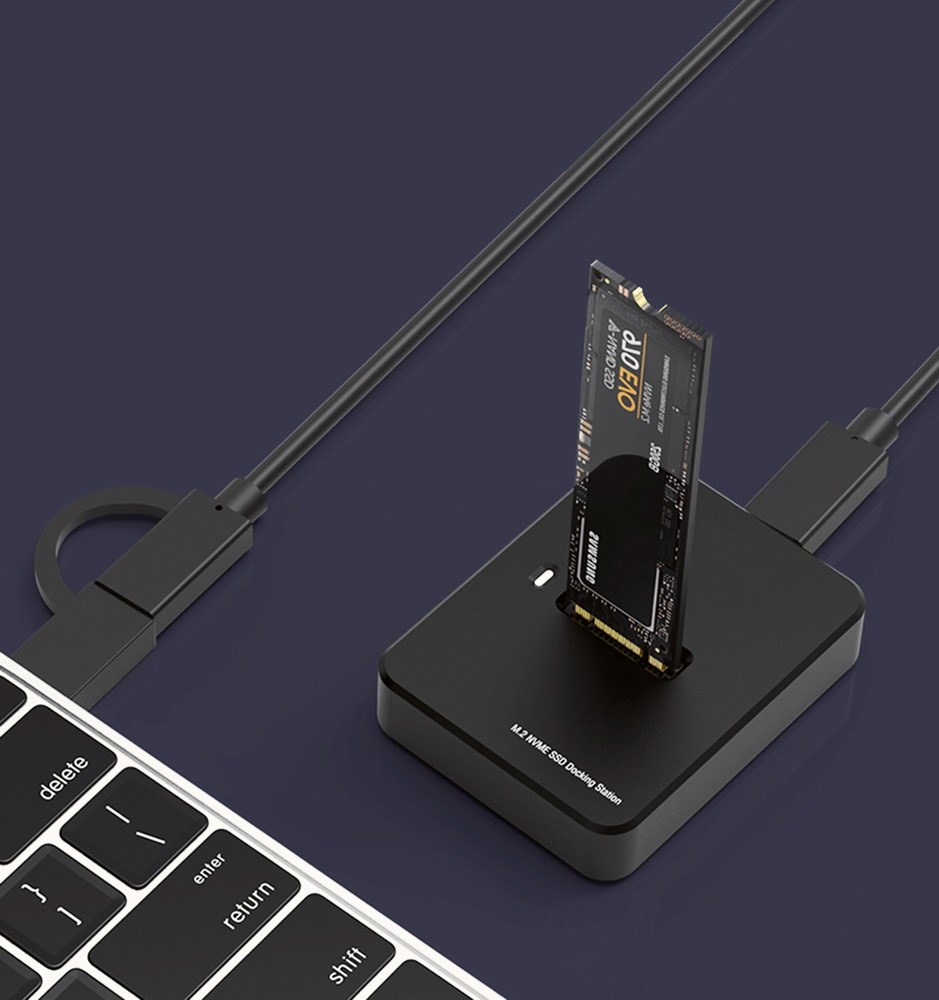 Gembird DD-U3M2 storage drive docking station USB 3.2 Gen 1 (3.1 Gen 1) Type-C Black Gembird DD-U3M2 storage drive docking station USB 3.2 Gen 1 (3.1 Gen 1) Type-C Black