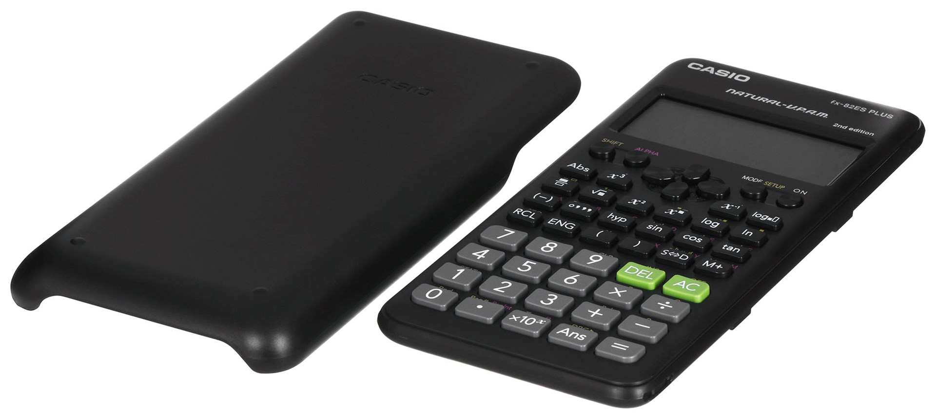 CASIO FX-82ESPLUS-2 CALCULATOR SCIENTIFIC, 252 FUNCTIONS, 77X162MM, BLACK, BOX CASIO FX-82ESPLUS-2 CALCULATOR SCIENTIFIC, 252 FUNCTIONS, 77X162MM, BLACK, BOX