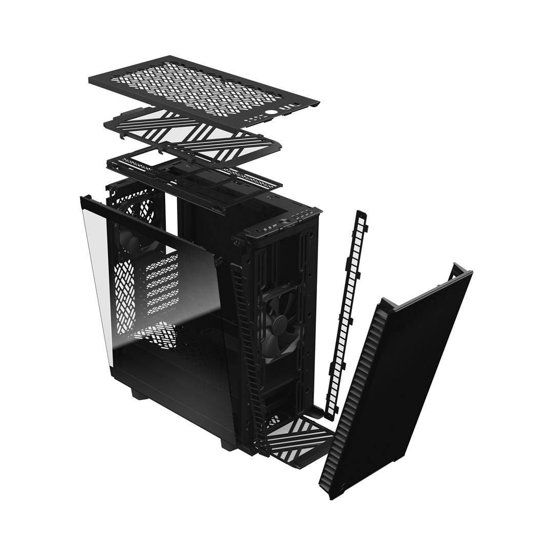 Fractal Design Define 7 Compact Midi Tower Black Fractal Design Define 7 Compact Midi Tower Black