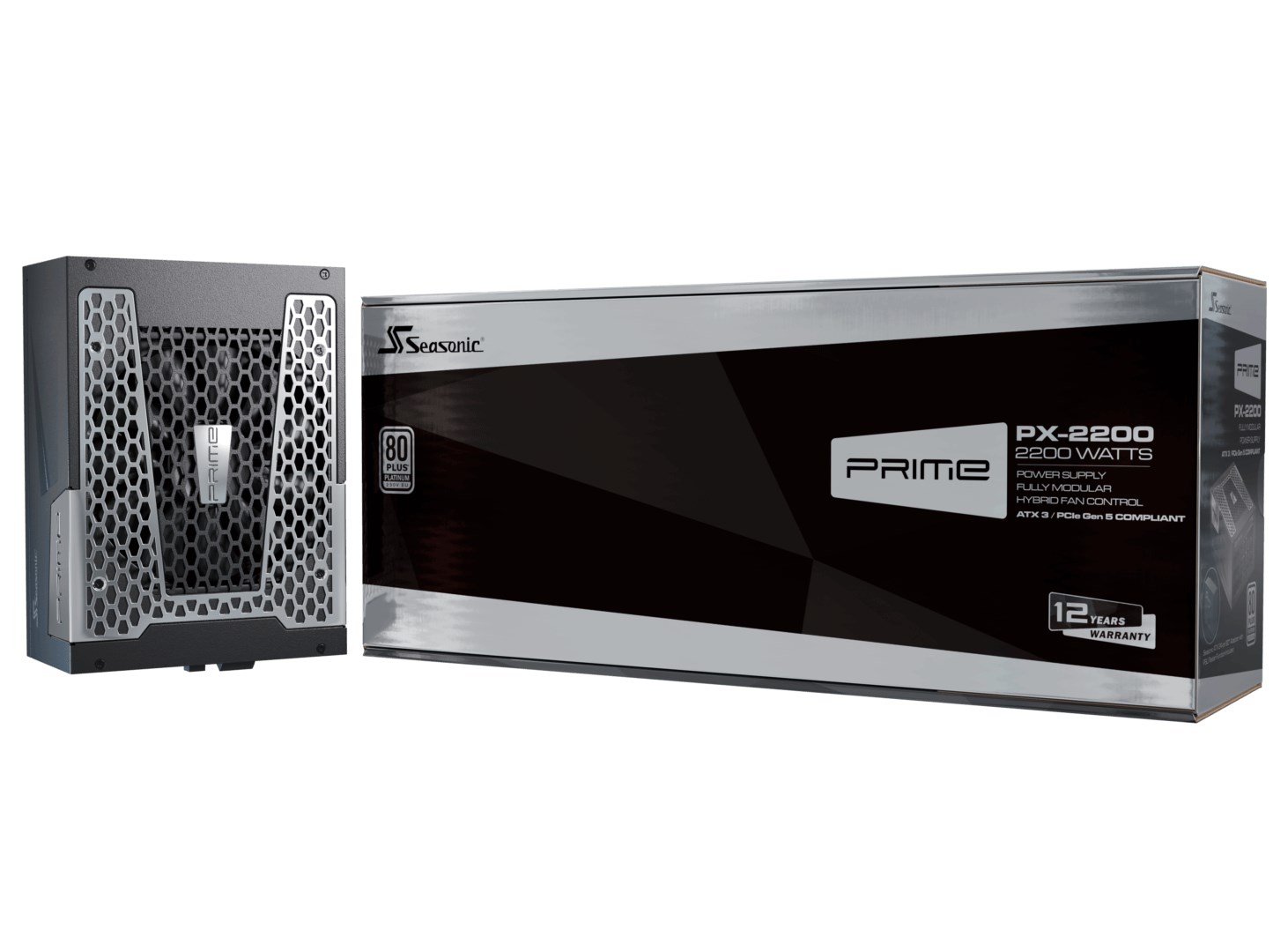 Seasonic Prime PX power supply unit 2200 W 24-pin ATX ATX Black Seasonic Prime PX power supply unit 2200 W 24-pin ATX ATX Black