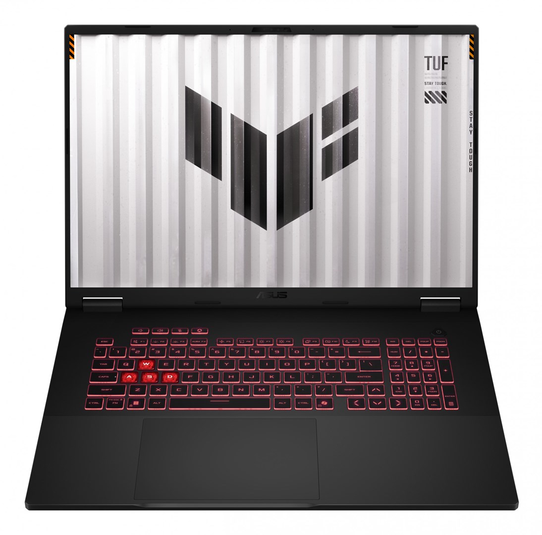 ASUS TUF Gaming A18 FA808UH-S8021 AMD Ryzen™ 7 260 Laptop 45.7 cm (18") WUXGA 16 GB DDR5-SDRAM 512 GB SSD NVIDIA GeForce RTX 5050 Wi-Fi 6E (802.11ax) Black, Grey ASUS TUF Gaming A18 FA808UH-S8021 AMD Ryzen™ 7 260 Laptop 45.7 cm (18") WUXGA 16 GB DDR5-SDRAM 512 GB SSD NVIDIA GeForce RTX 5050 Wi-Fi 6E (802.11ax) Black, Grey