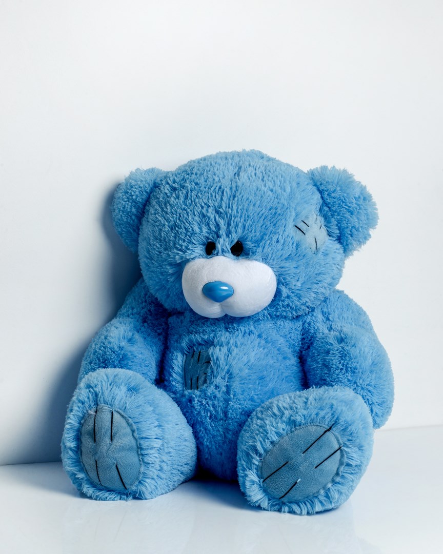 TEDDY bear 60 cm blue TEDDY bear 60 cm blue