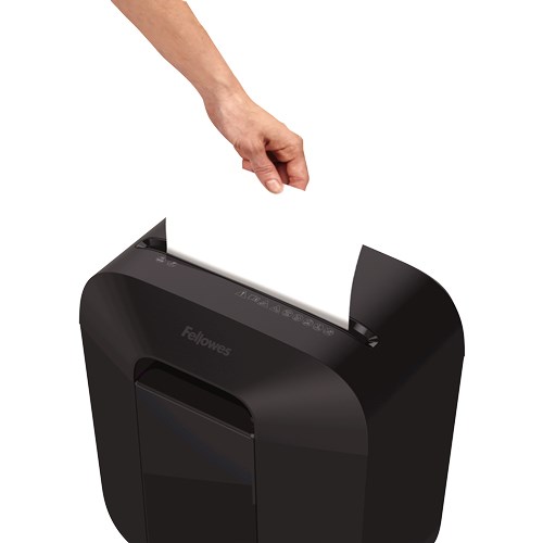Fellowes Powershred LX25M paper shredder Particle-cut shredding Black Fellowes Powershred LX25M paper shredder Particle-cut shredding Black