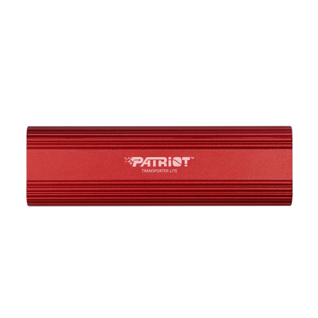 External Portable SSD PATRIOT MEMORY Transporter Lite 1TB USB3.2 Type-C 1000 MB/S (PTPL1TBPEC) Red External Portable SSD PATRIOT MEMORY Transporter Lite 1TB USB3.2 Type-C 1000 MB/S (PTPL1TBPEC) Red