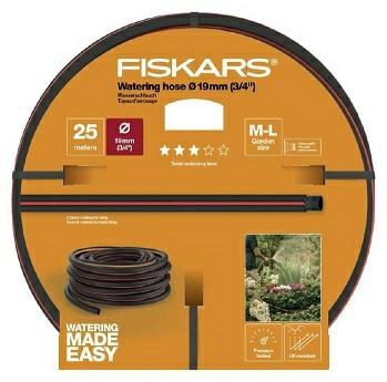 Fiskars 1027100 garden hose 25 m Above ground Black, Orange Fiskars 1027100 garden hose 25 m Above ground Black, Orange