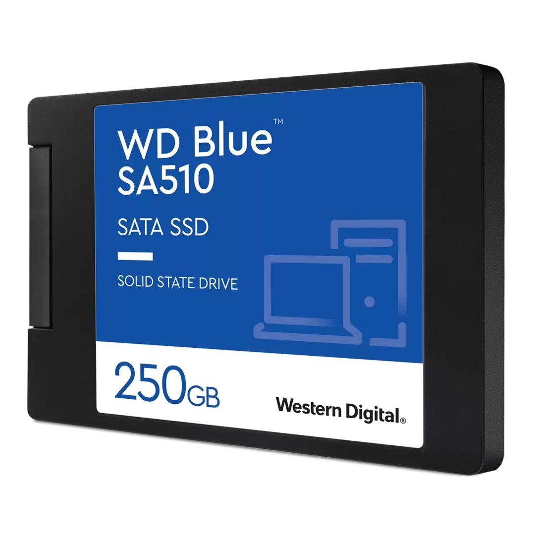 Western Digital Blue SA510 250 GB 2.5" Serial ATA III Western Digital Blue SA510 250 GB 2.5" Serial ATA III