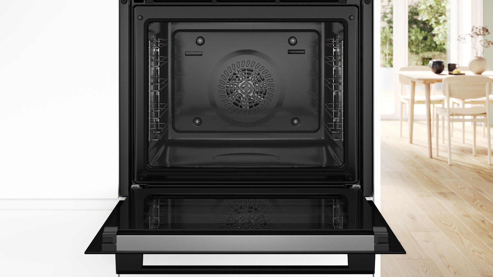 BOSCH Serie 2 HBA571BB4 oven 71 L 3600 W Black + BOSCH HEZ538000 guide rail BOSCH Serie 2 HBA571BB4 oven 71 L 3600 W Black + BOSCH HEZ538000 guide rail