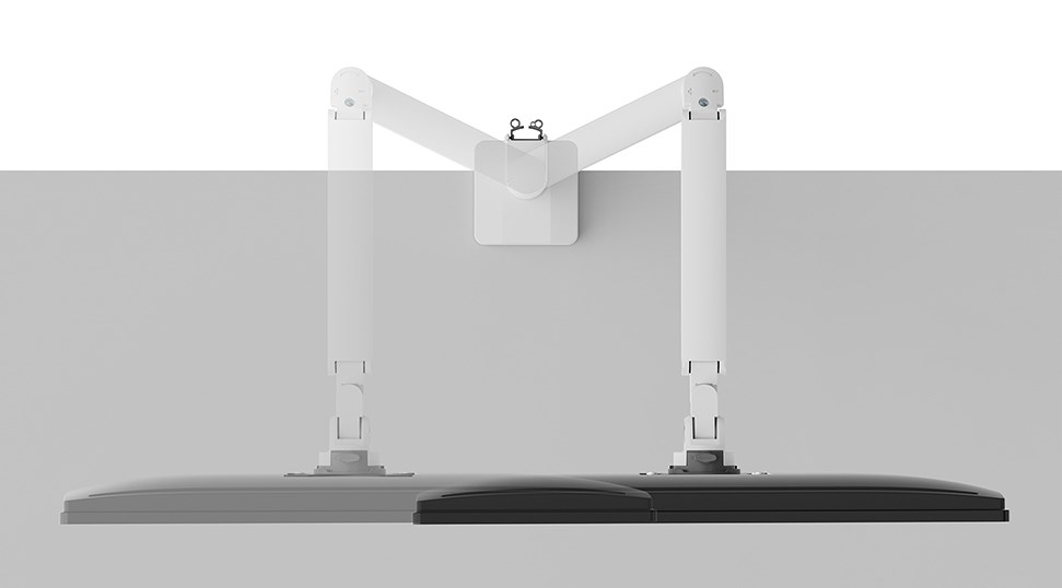 Neomounts DS70-250WH1 Monitor arm 17-35" - gas spring - Topfix - 180°-stop Neomounts DS70-250WH1 Monitor arm 17-35" - gas spring - Topfix - 180°-stop