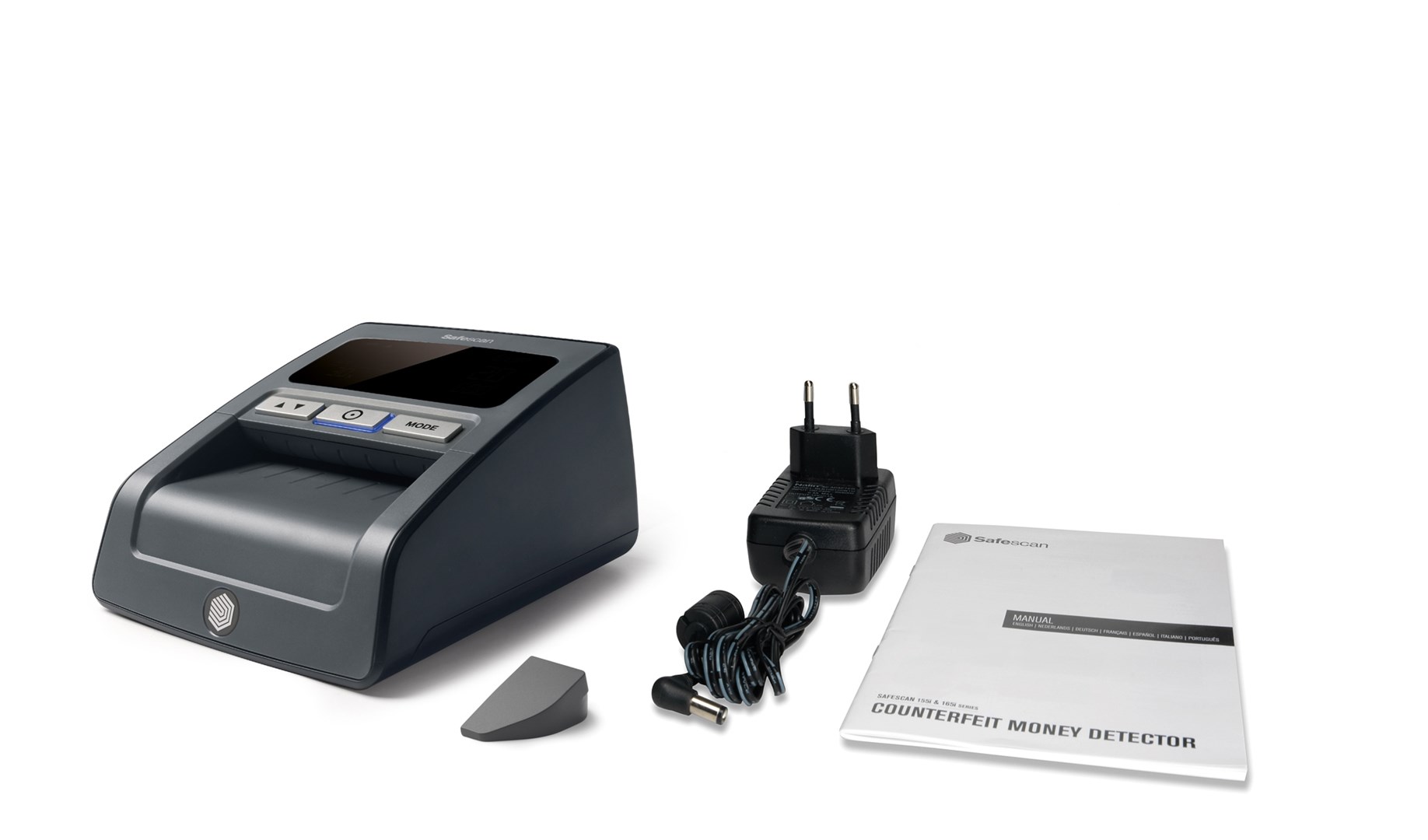 Safescan 185-S counterfeit bill detector Black Safescan 185-S counterfeit bill detector Black