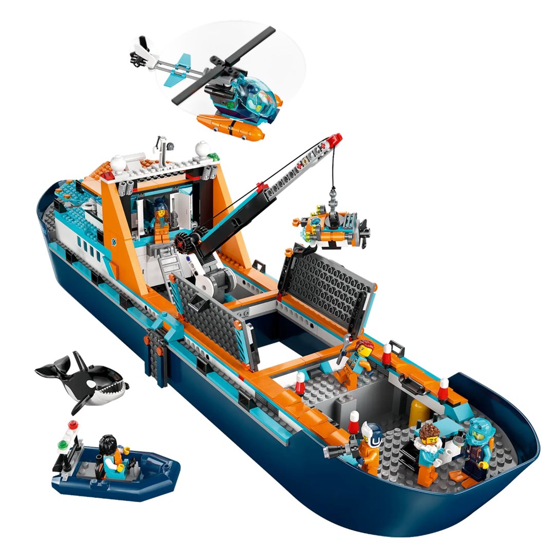 LEGO CITY 60368 ARCTIC EXPLORER SHIP LEGO CITY 60368 ARCTIC EXPLORER SHIP