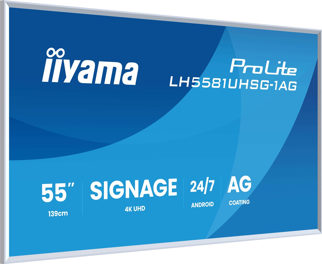 iiyama 55" 4K UHD Digital Signage Display — Sleek, Flexible, and Ready for Any Creative Space iiyama 55" 4K UHD Digital Signage Display — Sleek, Flexible, and Ready for Any Creative Space