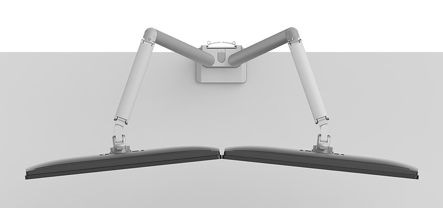 Neomounts DS70-250SL2 Monitor arm 17-32" - gas spring - Topfix - 180°-stop Neomounts DS70-250SL2 Monitor arm 17-32" - gas spring - Topfix - 180°-stop