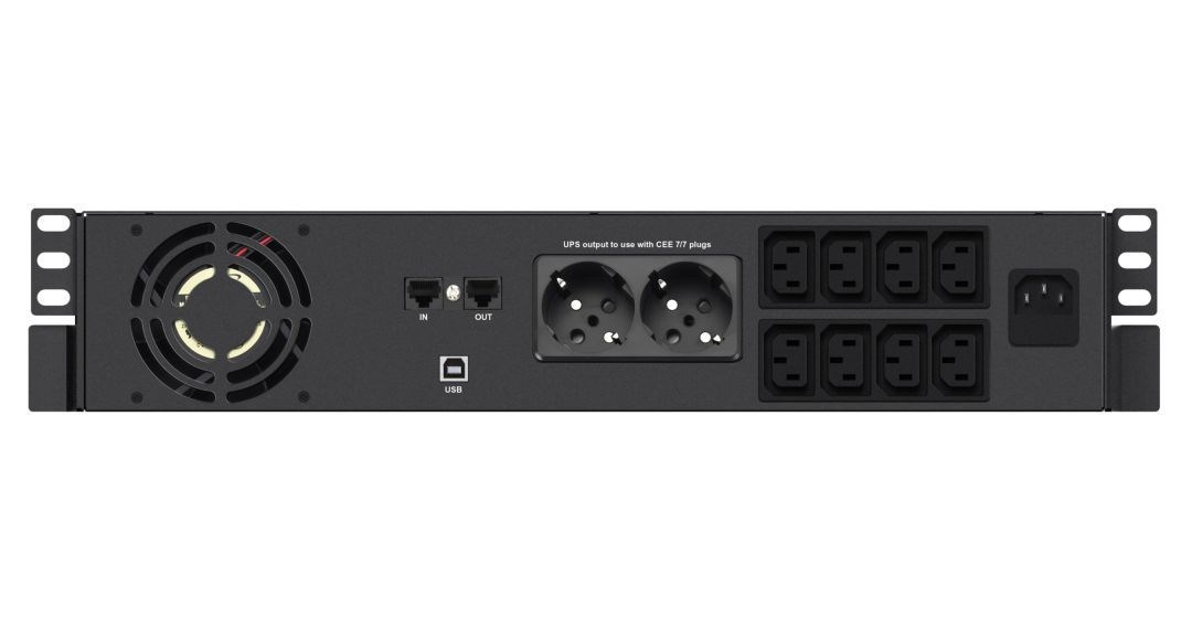 Infosec X4 2000 RM Plus uninterruptible power supply (UPS) Line-Interactive 2 kVA 1200 W 10 AC outlet(s) Infosec X4 2000 RM Plus uninterruptible power supply (UPS) Line-Interactive 2 kVA 1200 W 10 AC outlet(s)