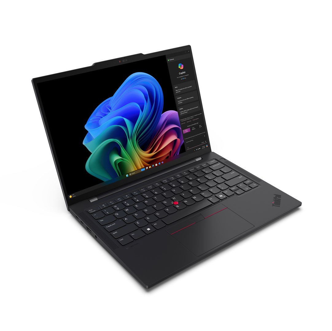 Lenovo ThinkPad T14s Gen 6 (Snapdragon) Copilot+ PC Qualcomm Snapdragon X1E-78-100 Laptop 35.6 cm (14") WUXGA 32 GB LPDDR5x-SDRAM 1 TB SSD Wi-Fi 7 (802.11be) Windows 11 Pro English Black Lenovo ThinkPad T14s Gen 6 (Snapdragon) Copilot+ PC Qualcomm Snapdragon X1E-78-100 Laptop 35.6 cm (14") WUXGA 32 GB LPDDR5x-SDRAM 1 TB SSD Wi-Fi 7 (802.11be) Windows 11 Pro English Black