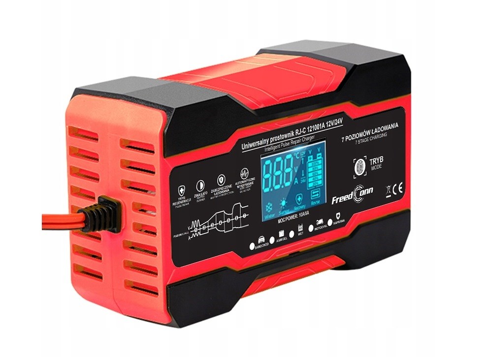 FreedConn RJ-C 121001A 12V, 10A /24V 5A battery charger FreedConn RJ-C 121001A 12V, 10A /24V 5A battery charger