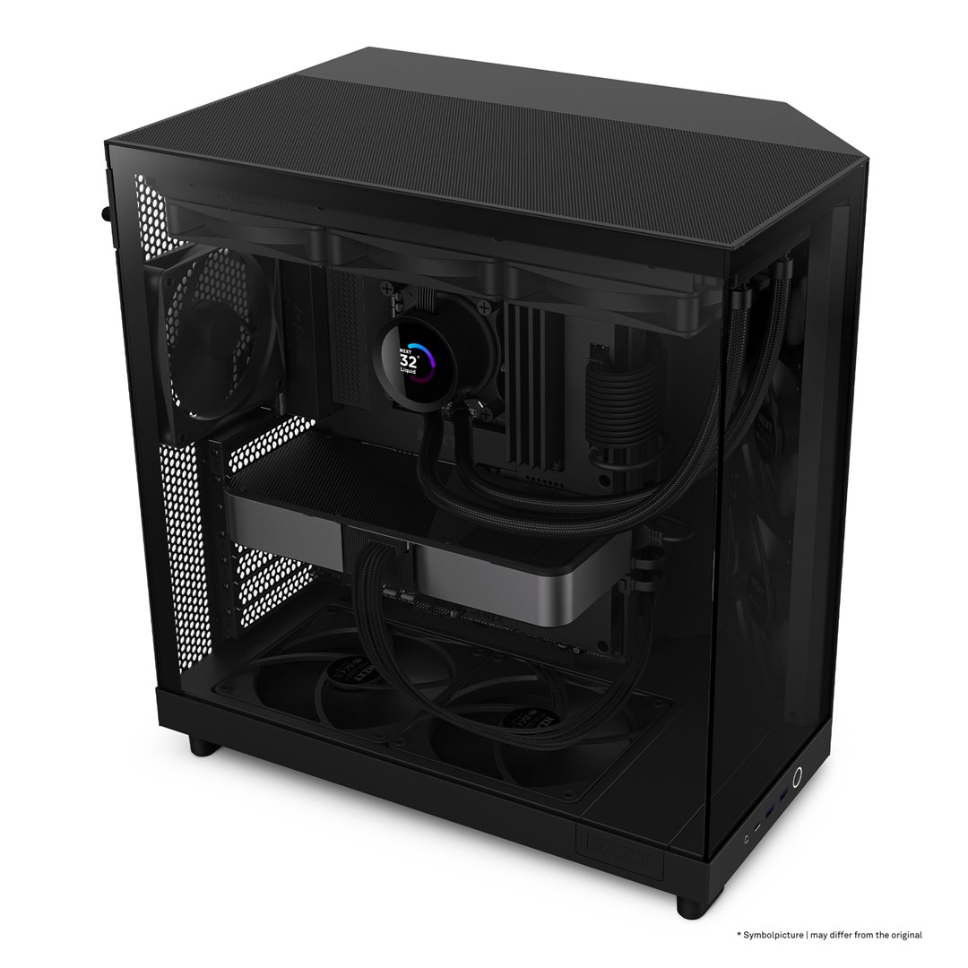 NZXT H6 Flow Midi-Tower - Black NZXT H6 Flow Midi-Tower - Black