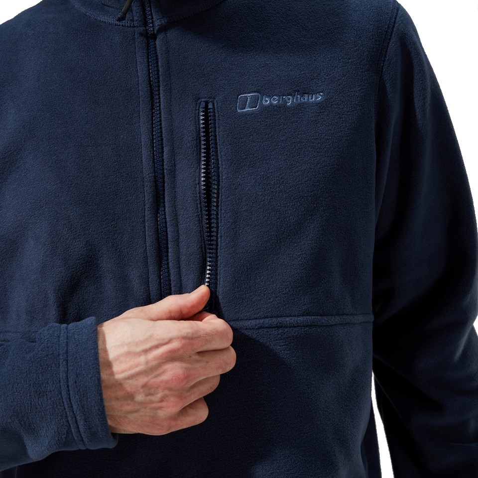 BERGHAUS Prism Half Zip Polartec® Fleece - men's fleece sweatshirt, size L (blue) BERGHAUS Prism Half Zip Polartec® Fleece - men's fleece sweatshirt, size L (blue)