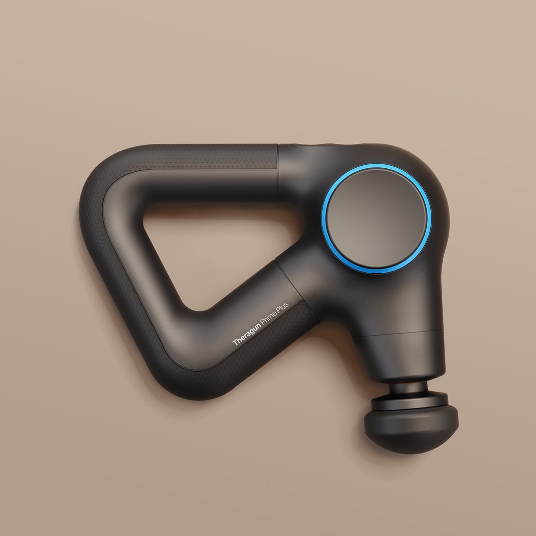 Therabody Theragun Prime Plus heated impact tip massager Black Therabody Theragun Prime Plus heated impact tip massager Black
