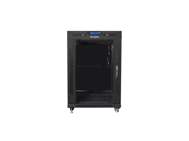 LANBERG FREE STANDING 19" RACK CABINET 15U 600x800 BLACK LANBERG FREE STANDING 19" RACK CABINET 15U 600x800 BLACK