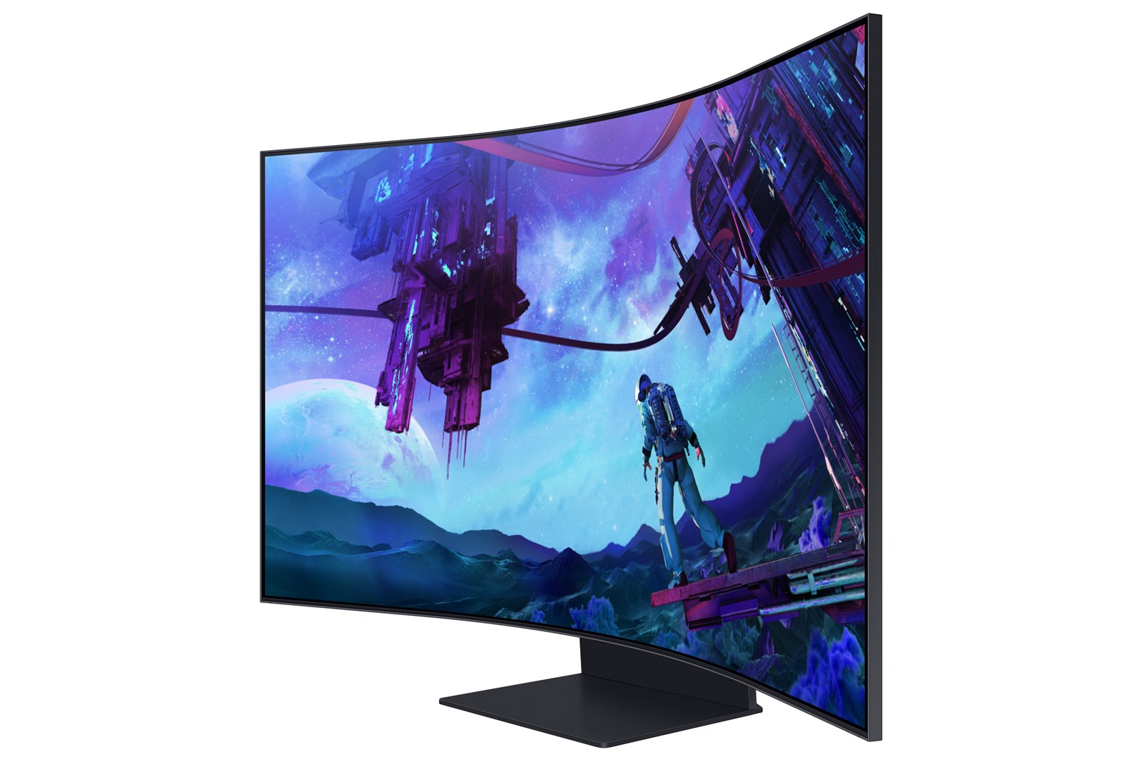 Samsung G97NC computer monitor 139.7 cm (55") 3840 x 2160 pixels 4K Ultra HD LED Black Samsung G97NC computer monitor 139.7 cm (55") 3840 x 2160 pixels 4K Ultra HD LED Black