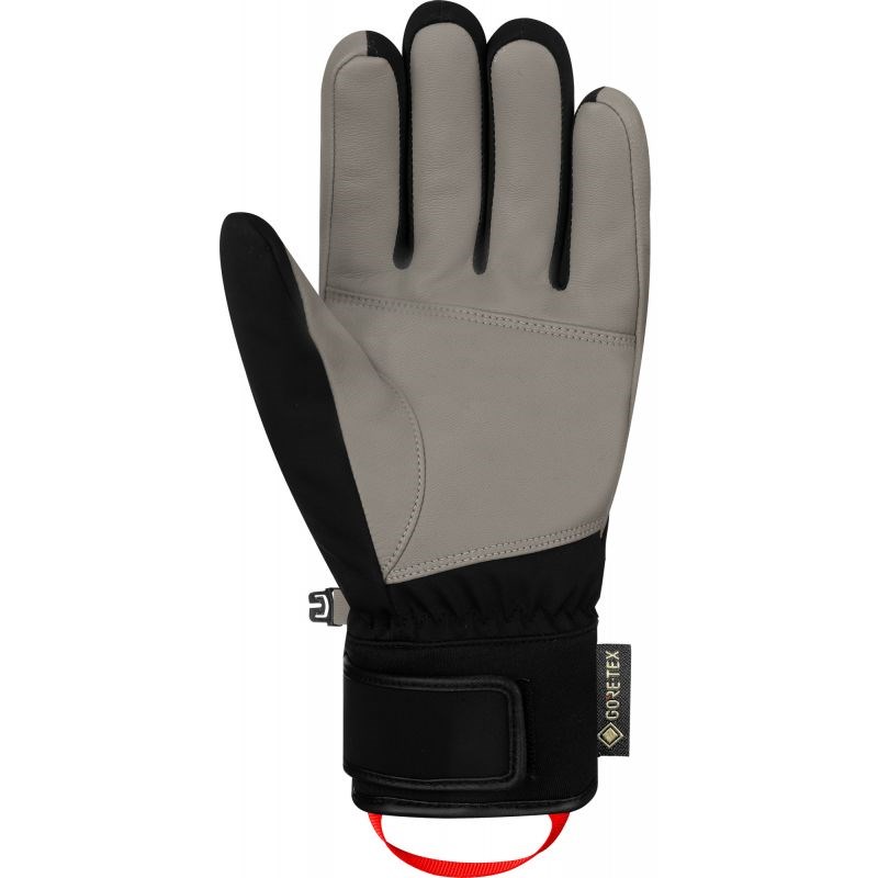REUSCH JUPITER GORE-TEX GLOVES SIZE 9 red-grey REUSCH JUPITER GORE-TEX GLOVES SIZE 9 red-grey