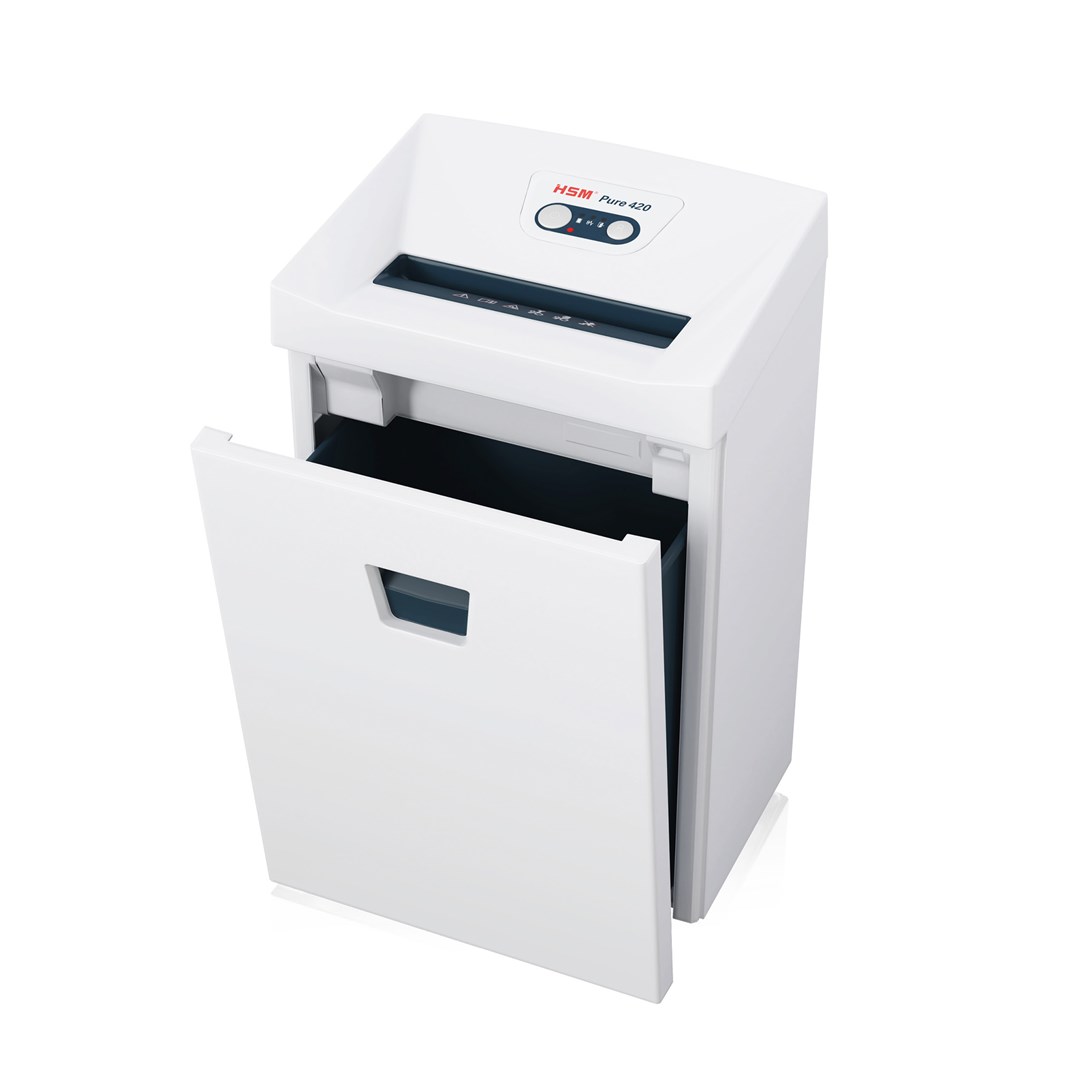 HSM Pure 420 shredder, 35 l, 1,9x15 mm HSM Pure 420 shredder, 35 l, 1,9x15 mm