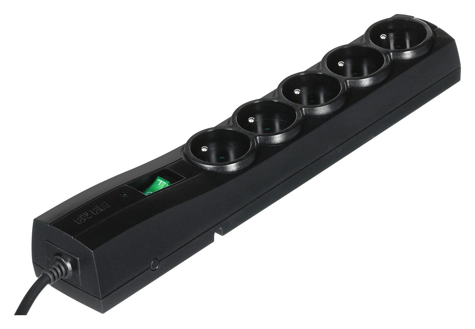 Ever CLASSIC 3m Black 5 AC outlet(s) 250 V Ever CLASSIC 3m Black 5 AC outlet(s) 250 V
