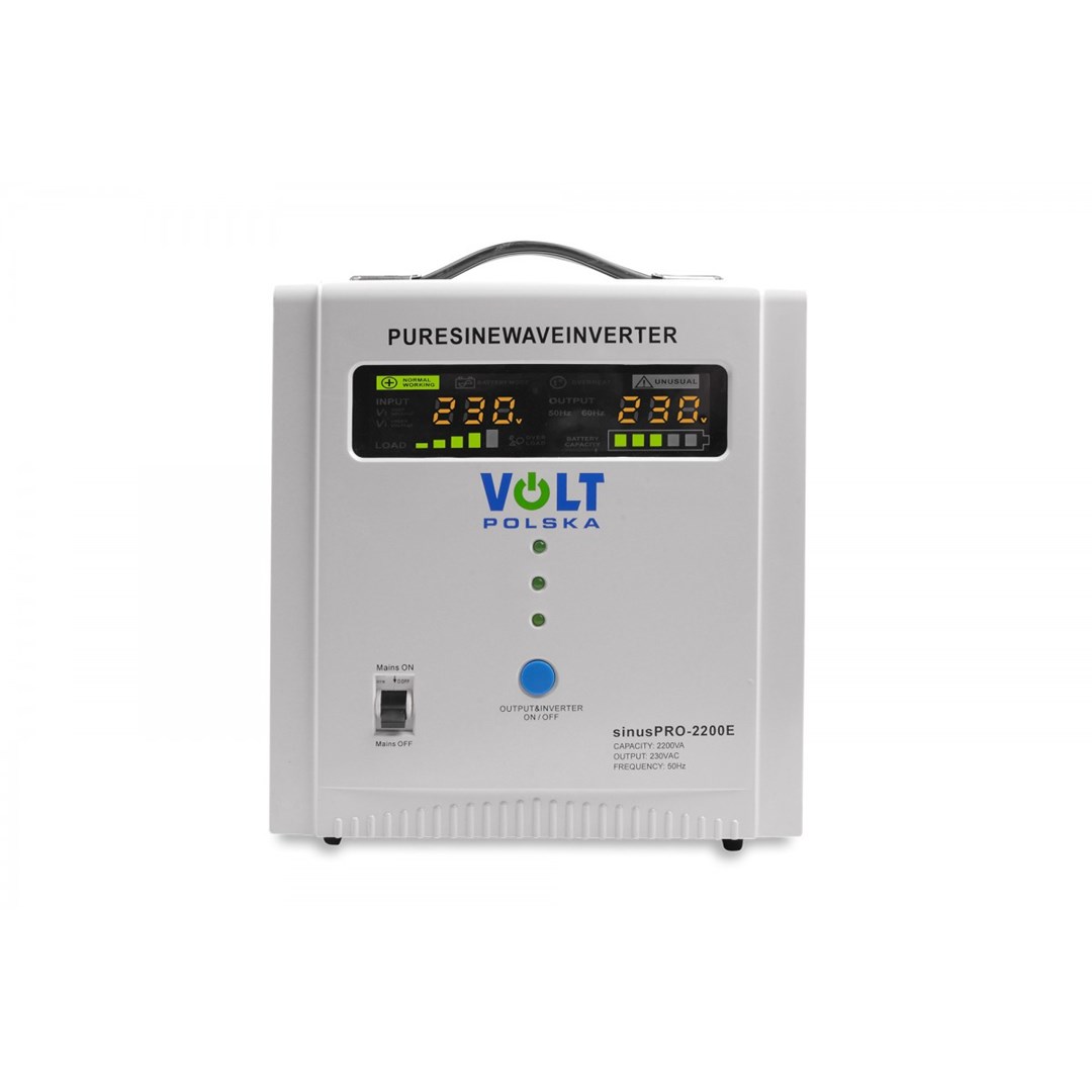 VOLT POLSKA UNINTERRUPTIBLE POWER SUPPLY SINUS PRO 2200 E 12/230V VOLT POLSKA UNINTERRUPTIBLE POWER SUPPLY SINUS PRO 2200 E 12/230V