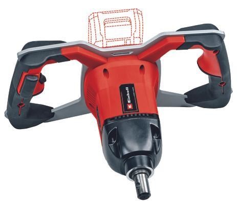 Einhell GP-EA 18/150 Li BL-Solo 125 RPM Battery 5.7 kg Einhell GP-EA 18/150 Li BL-Solo 125 RPM Battery 5.7 kg