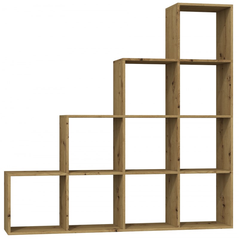 Topeshop STEP ARTISAN 4X4 living room bookcase Topeshop STEP ARTISAN 4X4 living room bookcase