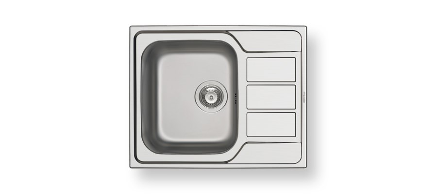 PYRAMIS 100187701 kitchen sink Flush-mounted sink Rectangular Stainless steel PYRAMIS 100187701 kitchen sink Flush-mounted sink Rectangular Stainless steel