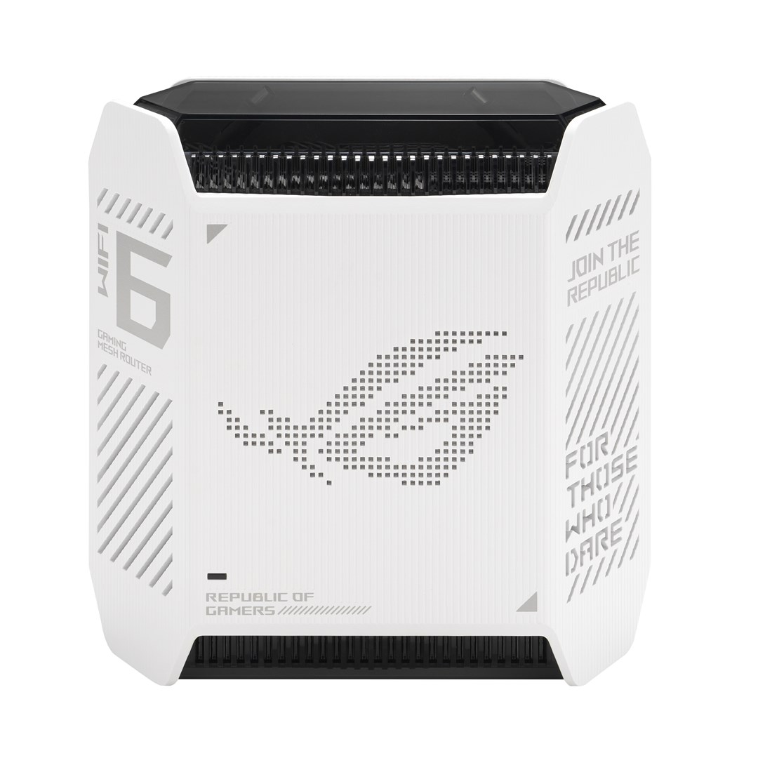 ASUS ROG Rapture GT6 Tri-band (2.4 GHz / 5 GHz / 5 GHz) Wi-Fi 6 (802.11ax) White 4 Internal ASUS ROG Rapture GT6 Tri-band (2.4 GHz / 5 GHz / 5 GHz) Wi-Fi 6 (802.11ax) White 4 Internal