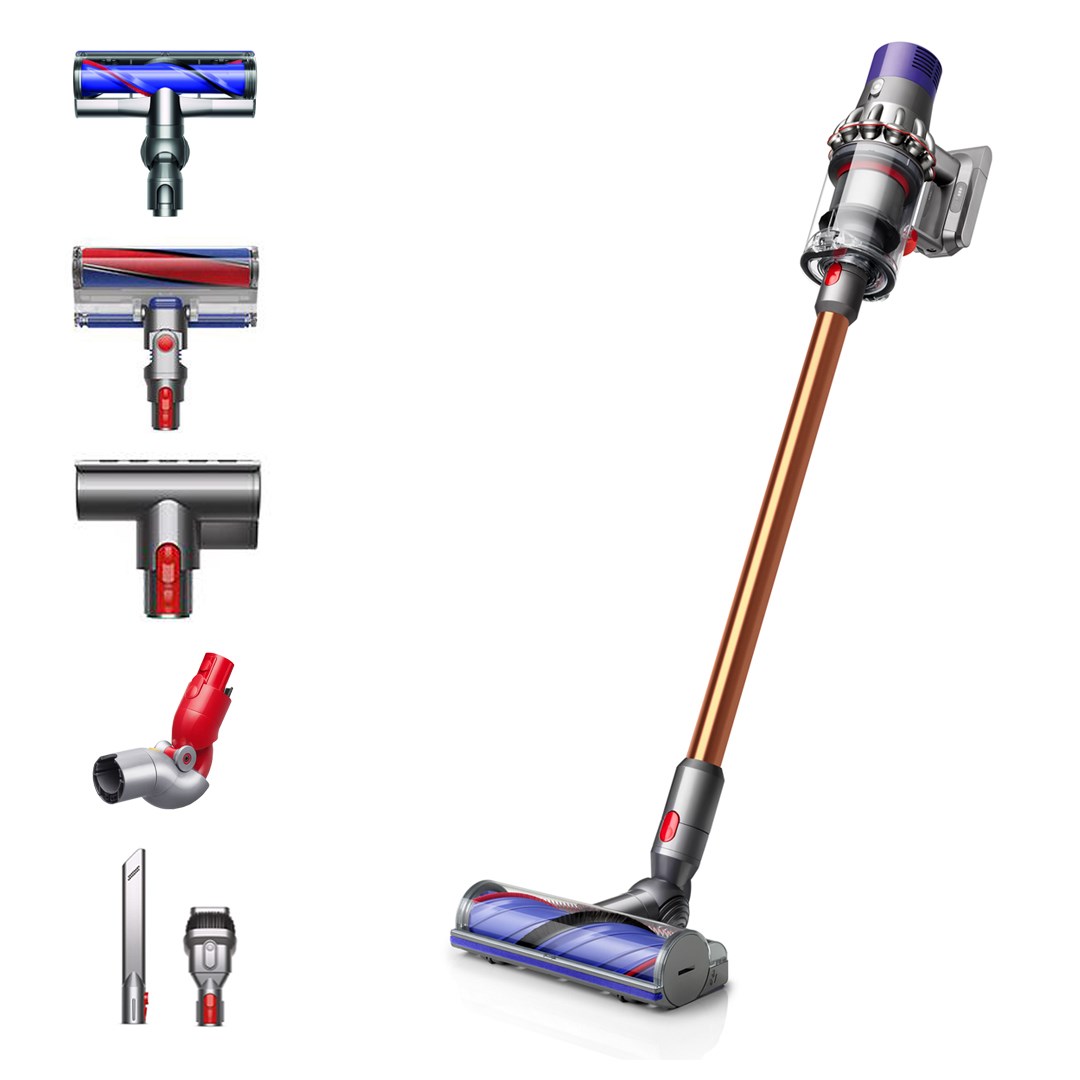 Dyson Cyclone V10 Absolute 2-in-1 stick vacuum Battery Dry Bagless Copper, Nickel Dyson Cyclone V10 Absolute 2-in-1 stick vacuum Battery Dry Bagless Copper, Nickel