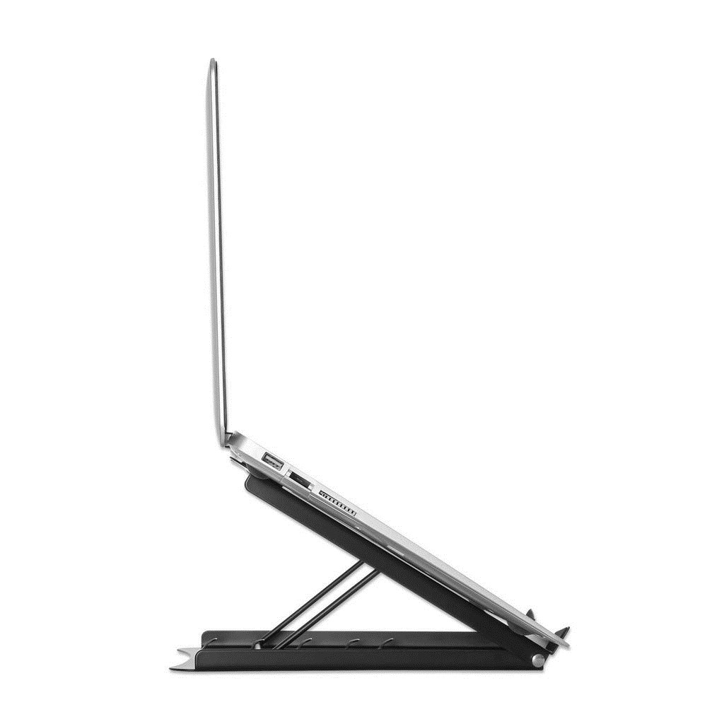 Manhattan Laptop and Tablet Stand, Adjustable (5 positions), Suitable for all tablets and laptops up to 15.6", Portable and Lightweight, Steel, Black, Lifetime Warranty Manhattan Laptop and Tablet Stand, Adjustable (5 positions), Suitable for all tablets and laptops up to 15.6", Portable and Lightweight, Steel, Black, Lifetime Warranty