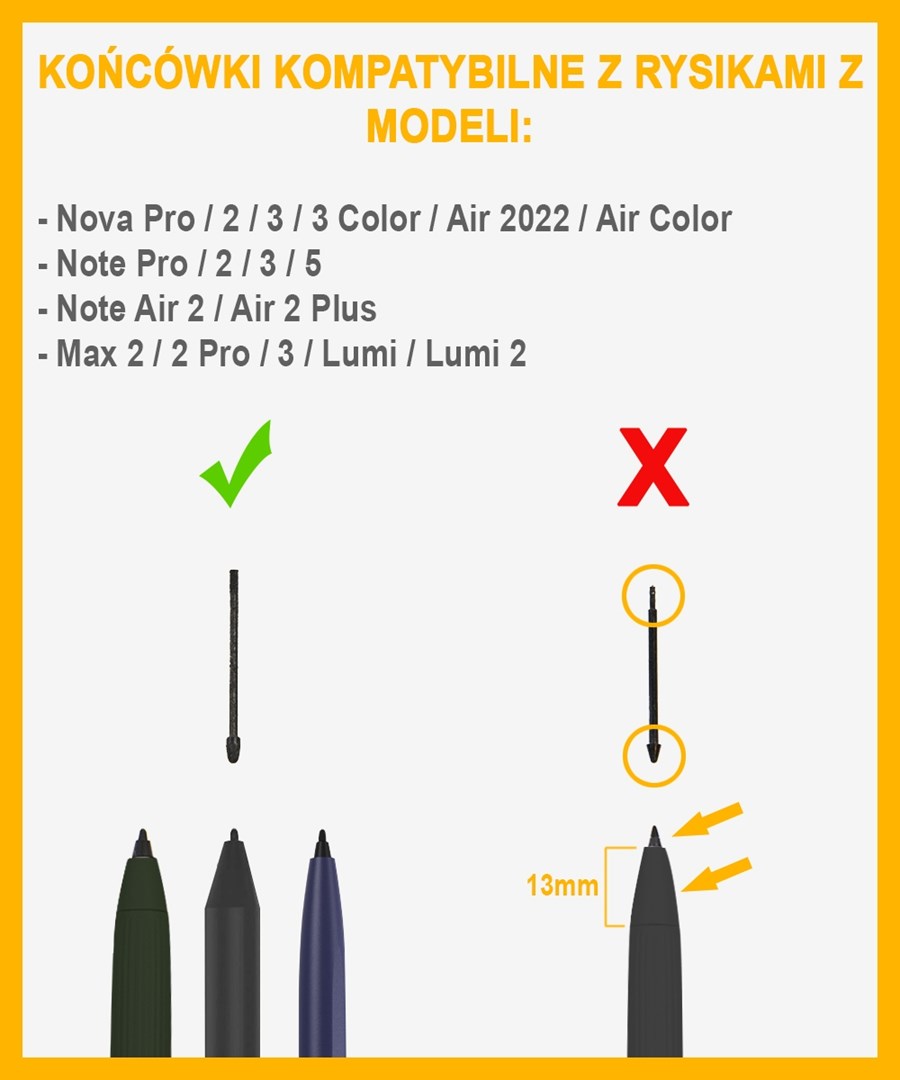 Market Tips Onyx Boox Note 3/Max Lumi/Nova 3 black Market Tips Onyx Boox Note 3/Max Lumi/Nova 3 black
