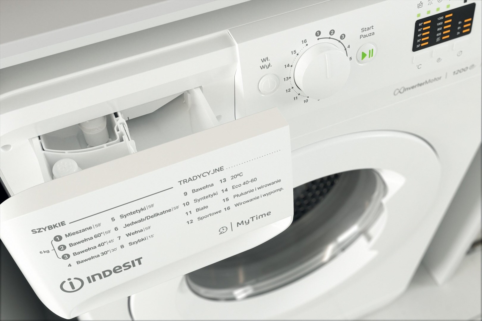 Washing machine INDESIT MTWSA 61294 W PL Washing machine INDESIT MTWSA 61294 W PL