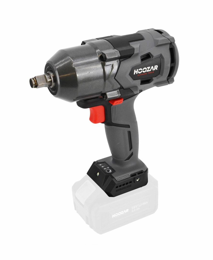 HOOZAR IMPACT WRENCH 1/2" 18V BODY 600Nm IW20BL-0 HOOZAR IMPACT WRENCH 1/2" 18V BODY 600Nm IW20BL-0