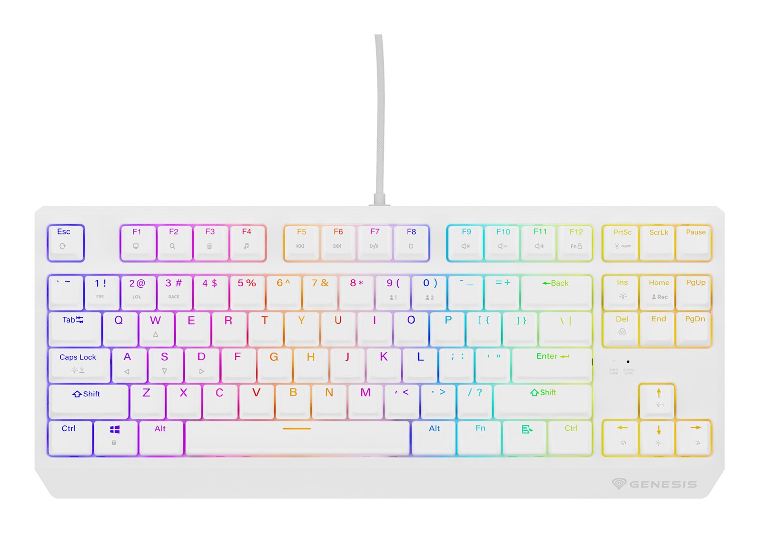 GENESIS Thor 230 TKL keyboard Gaming USB GENESIS Thor 230 TKL keyboard Gaming USB