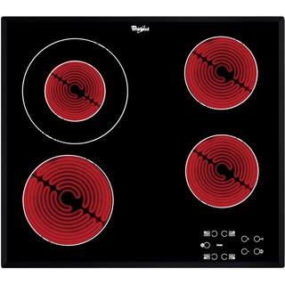Whirlpool AKT 8130 BA hob Black Built-in Ceramic 4 zone(s) Whirlpool AKT 8130 BA hob Black Built-in Ceramic 4 zone(s)