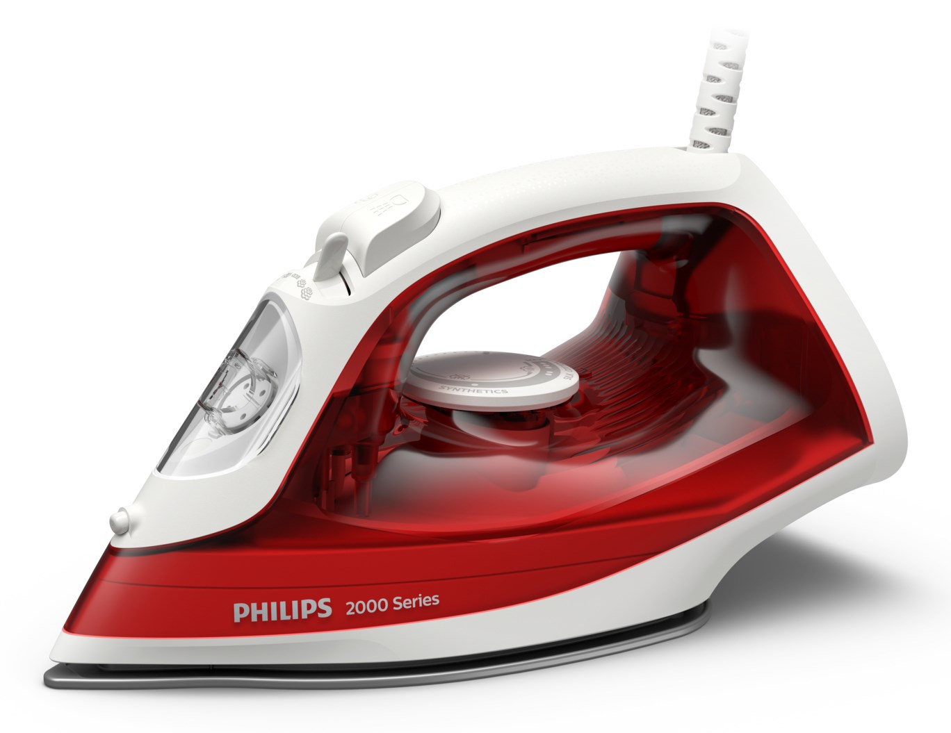Philips 2000 series DST2010/40 iron Steam iron Non-stick soleplate Red, White Philips 2000 series DST2010/40 iron Steam iron Non-stick soleplate Red, White