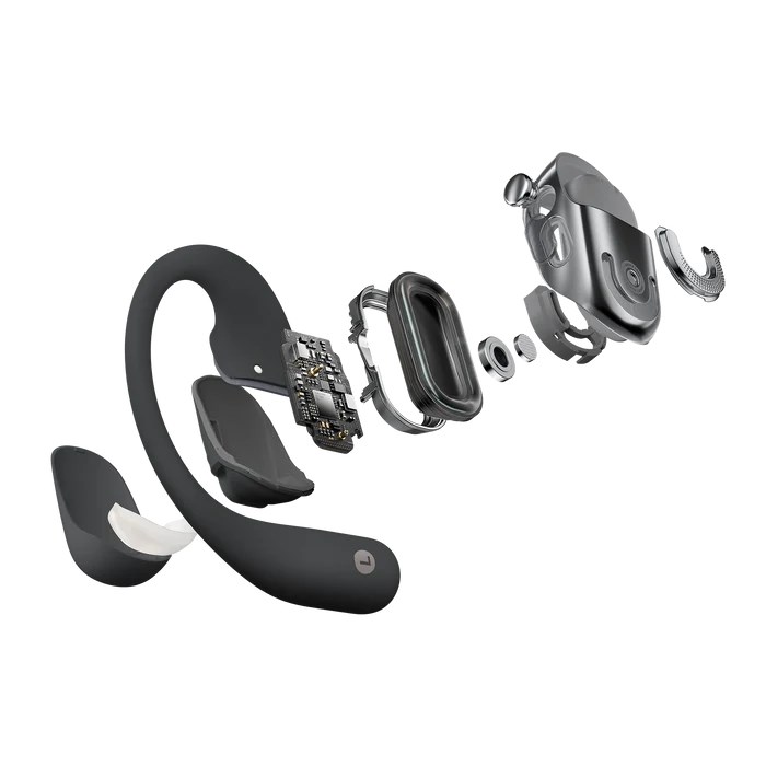 SHOKZ OpenFit 2+ Headphones Wireless Ear-hook, In-ear Calls/Music Bluetooth Black SHOKZ OpenFit 2+ Headphones Wireless Ear-hook, In-ear Calls/Music Bluetooth Black