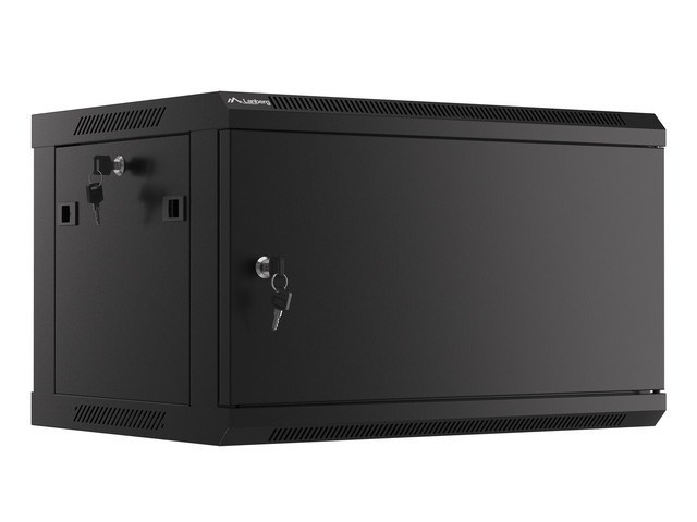 Lanberg WF01-6406-00B rack cabinet 6U Wall mounted rack Black Lanberg WF01-6406-00B rack cabinet 6U Wall mounted rack Black