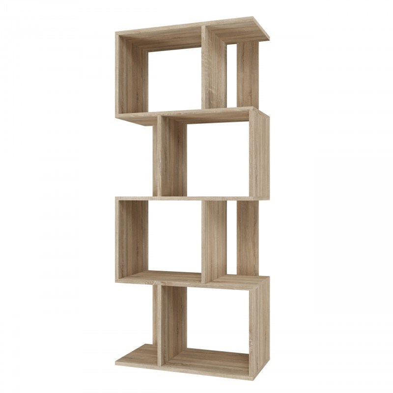 Bookcase FIESTA 4P 59.5x30x140 cm, sonoma oak Bookcase FIESTA 4P 59.5x30x140 cm, sonoma oak